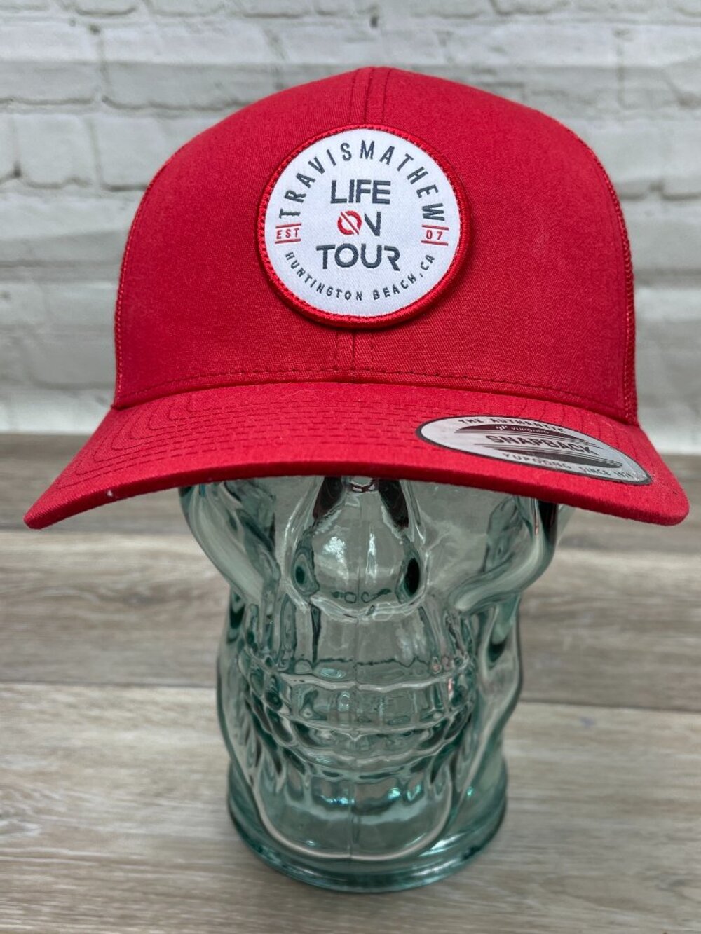NEW TRAVIS MATHEW LIFE ON TOUR AIR TO FAKIE TRUCKER STYLE MESH BACK SNAPBACK
